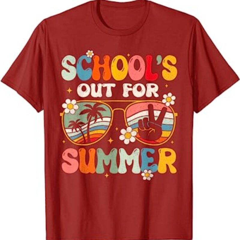 School's Out For Summer, Retro Last Day of Summer shirt