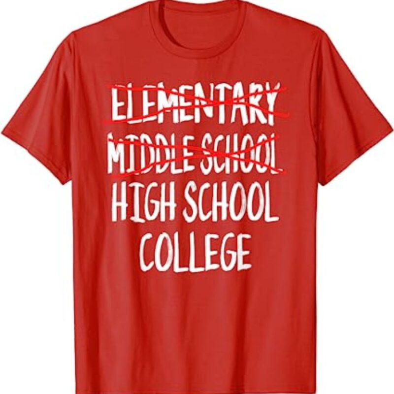Junior High Graduation Shirt, Funny Middle School Graduation T-Shirt