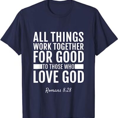 All things work together for good Romans 8:28 Black Premium T-Shirt