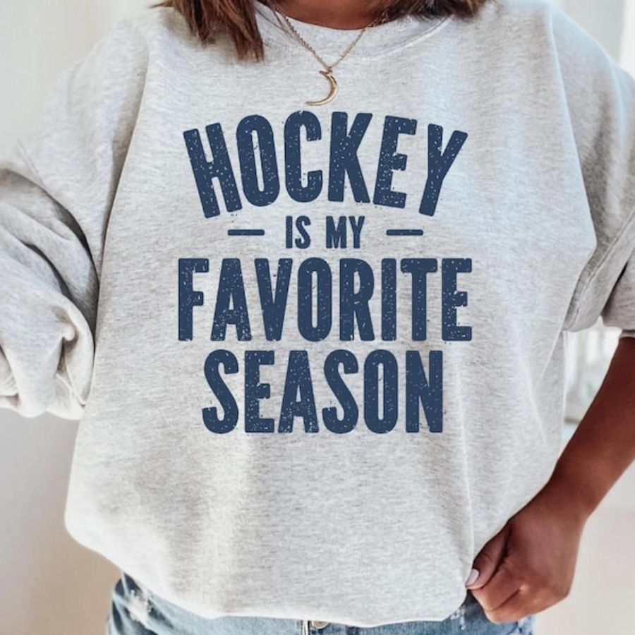 Hockey Lover’s Shirt, Hockey Is My Favorite Season
