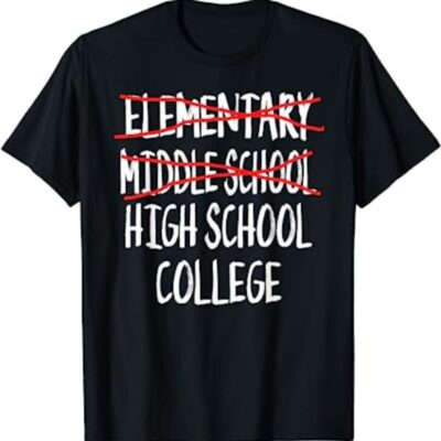 Junior High Graduation Shirt, Funny Middle School Graduation T-Shirt