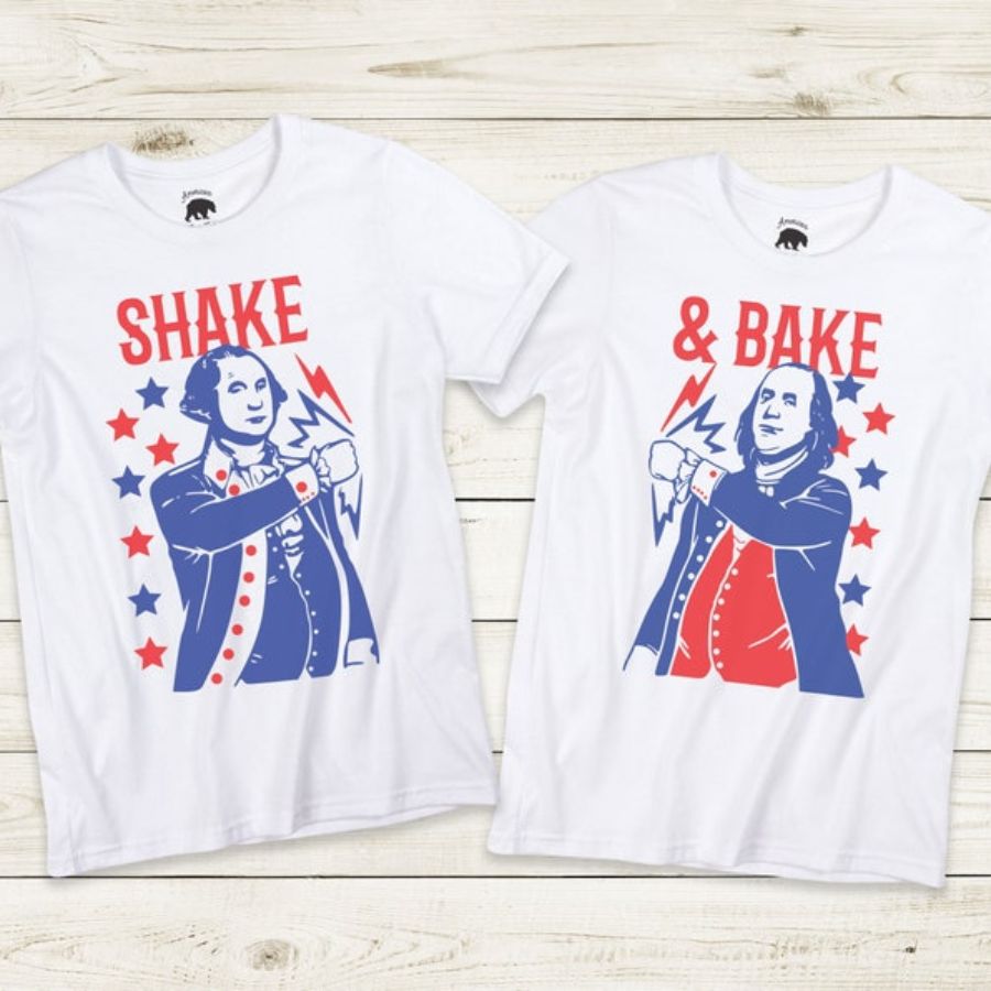 America Shirt: Red, White & Blue Independence Day Shirt
