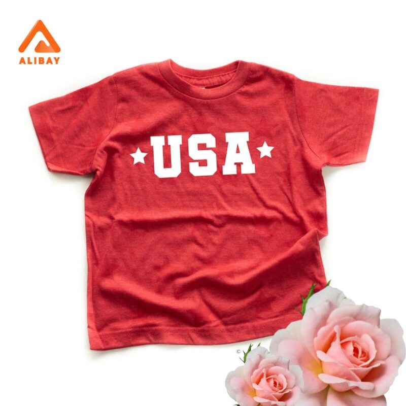Comfortable and festive tees for kids on the Fourth of July