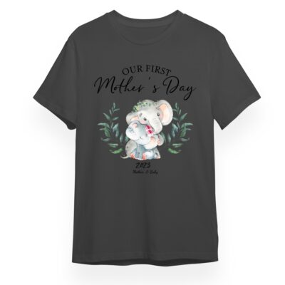 Our First Mother's Day Together, Standard T-shirt, Personalized Shirt