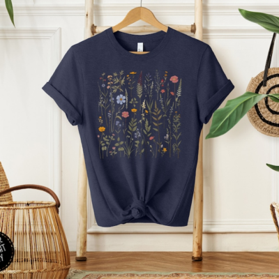 Wildflowers Lover T-Shirt - Floral Print Shirt