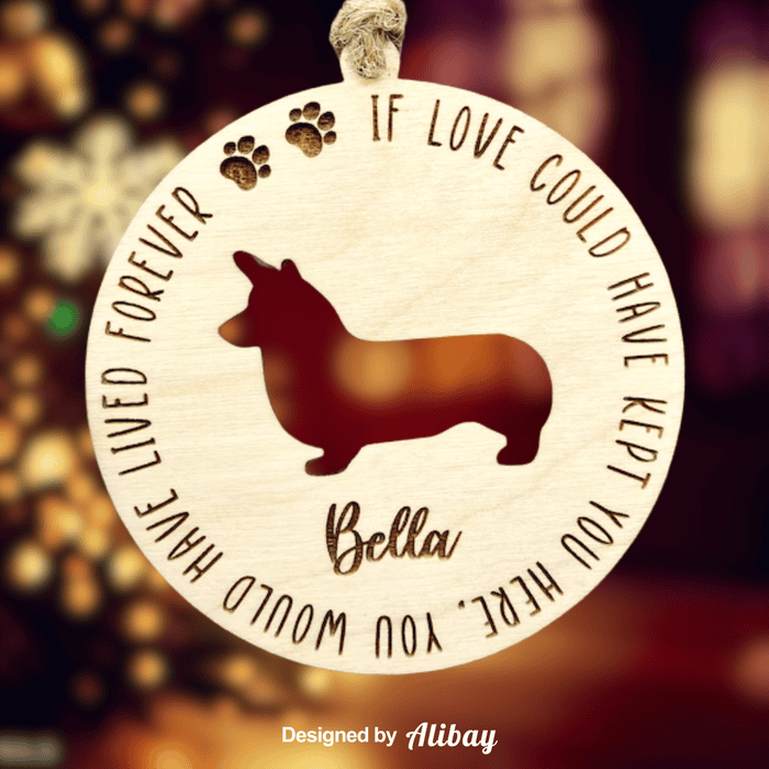 Corgi Memorial Ornament | Corgi Ornament