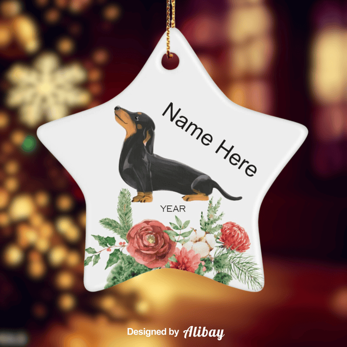 Dog Christmas Gift | Dachshund Ornament