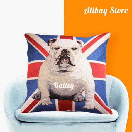 Exclusive Limited Edition English Bulldog Pillow