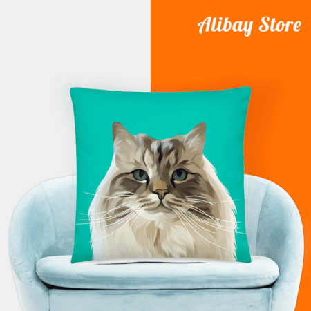 Maine Coon Snuggle Pillow