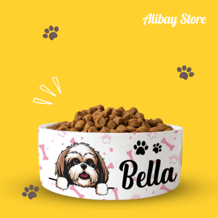 Personalized Shih Tzu Bowl